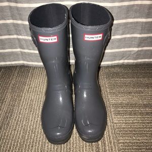 Slightly Used Size 8 Hunter Boots